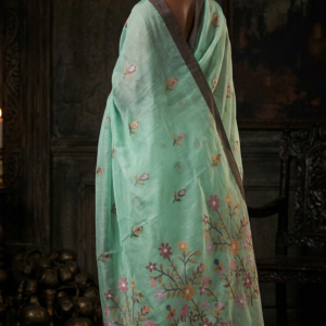 MASLIN TANTOJ - LIGHT PISTAL GREEN