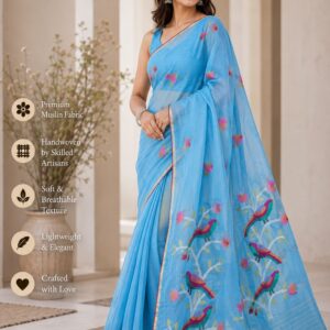 MALL MASLIN SAREE