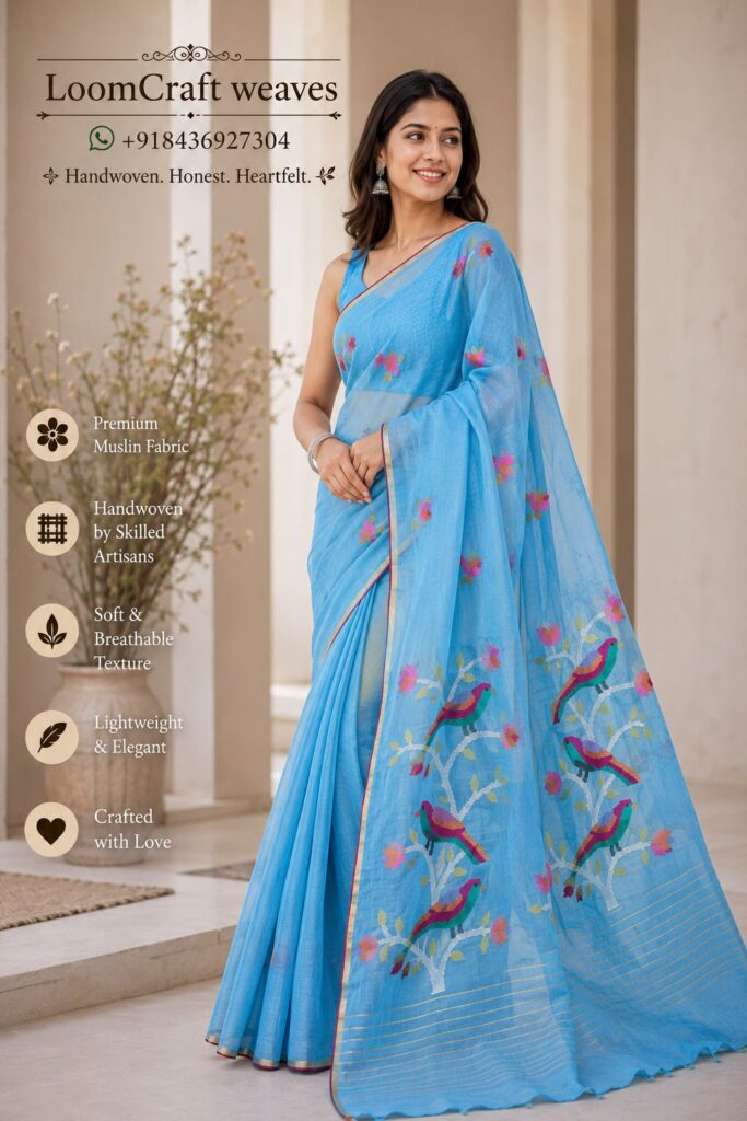 MALL MASLIN SAREE