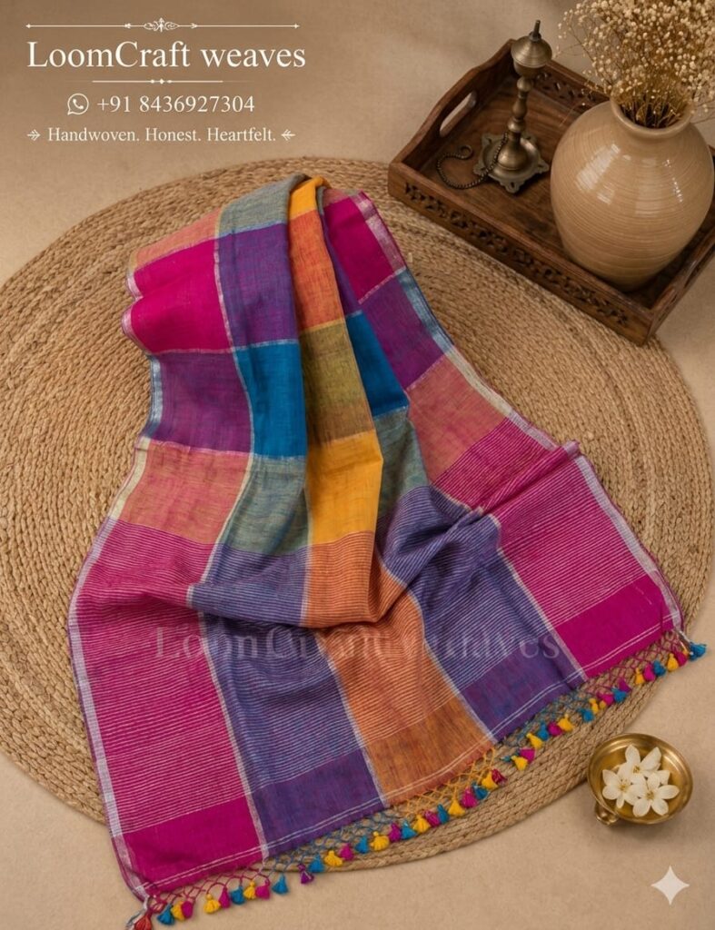 KHADI COTTON SAREE