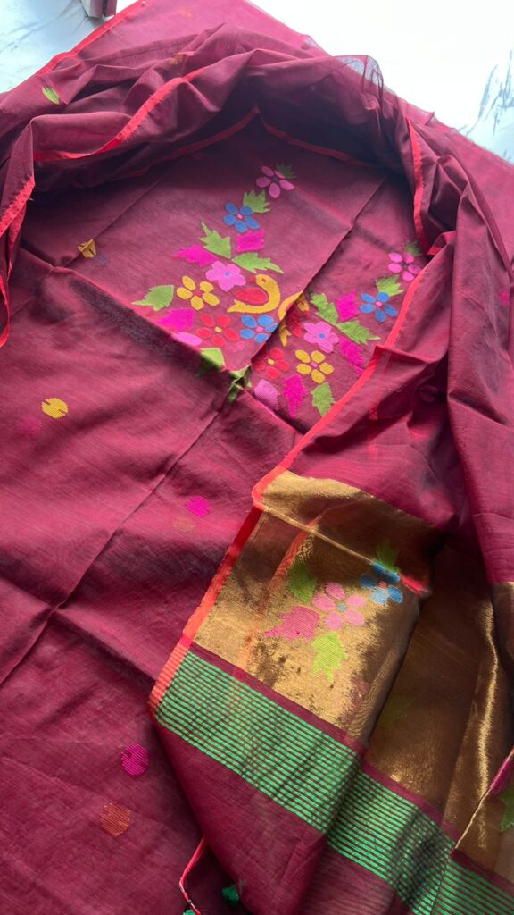 MASLIN DRESS MATERIAL