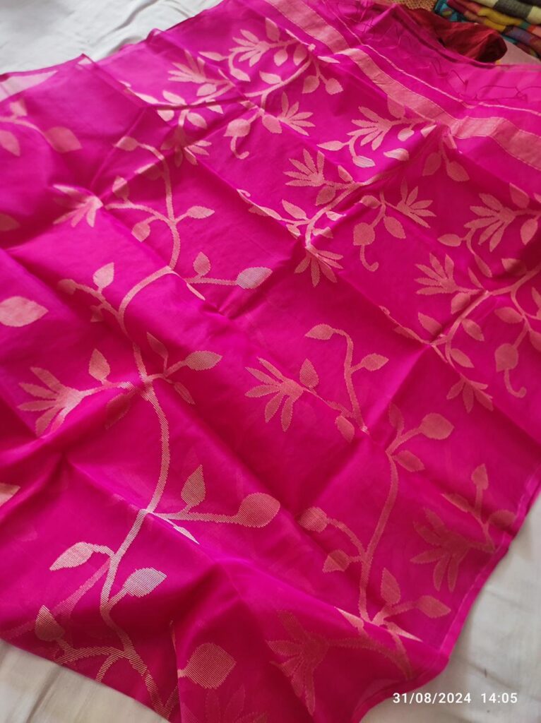 MASLIN JAMDANI SAREE