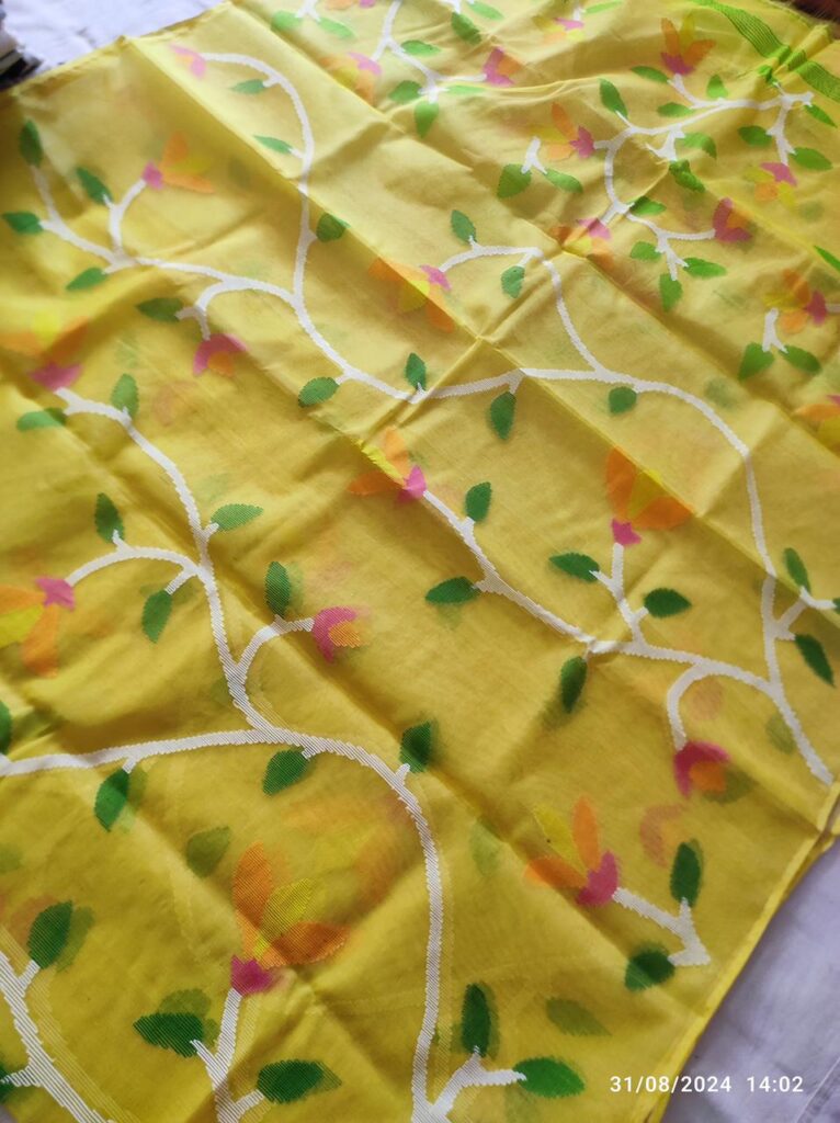 MASLIN JAMDANI SAREE