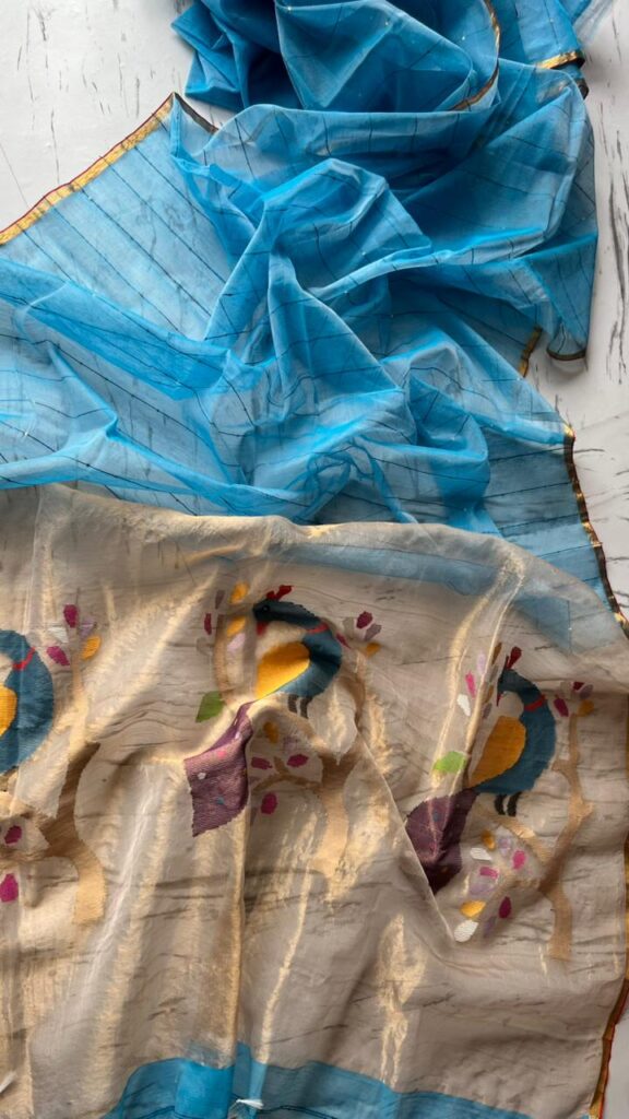 MALL MASLIN SAREE