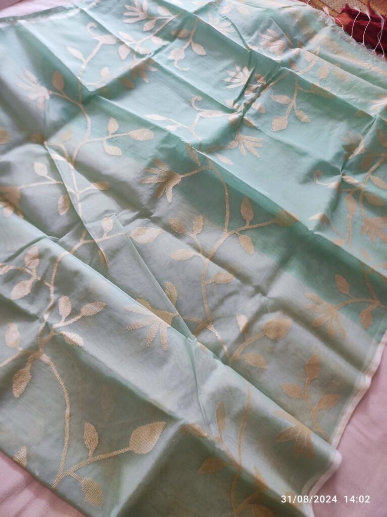 MASLIN JAMDANI HANDWOVEN