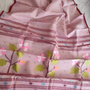 PURE MASLIN TANTOOJ SAREE