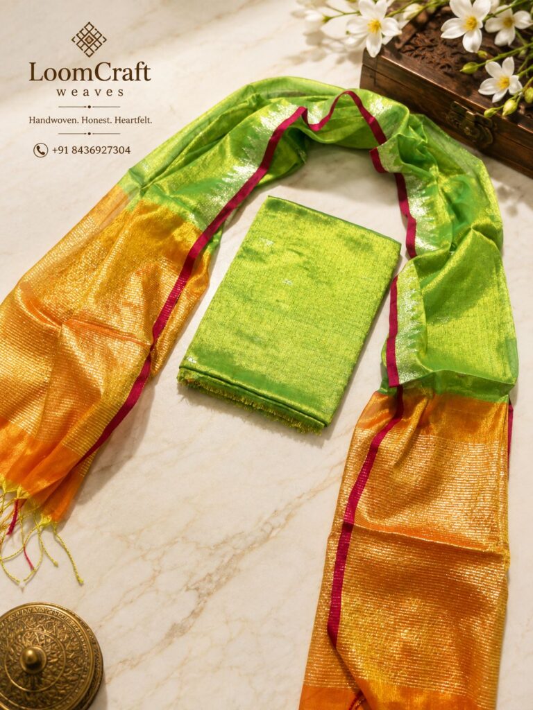 TISSUE DRESS MATERIAL