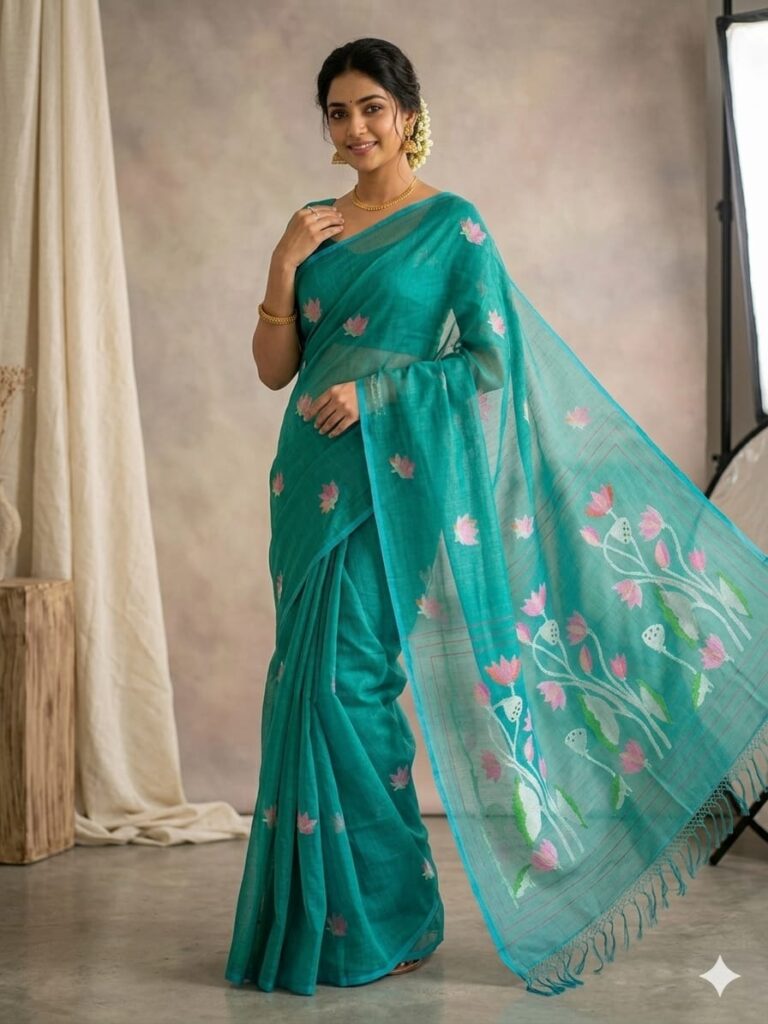 MASLIN TANTOOJ - TURQUOISE BLUE