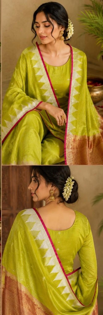 TISSUE DRESS MATERIAL